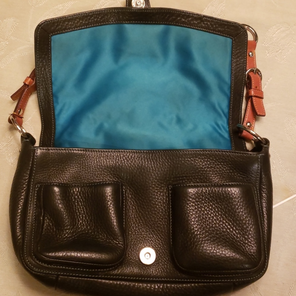 Coach Black Leather Handbag - Picture 5 of 5